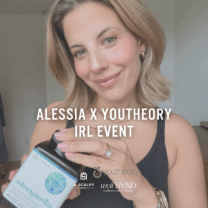 Alessia Sculpt x youtheory Toronto wellness IRL event